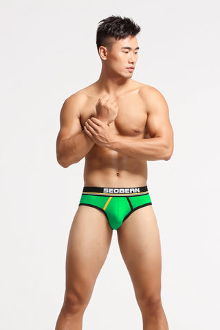 Men’s Low-Rise Cotton Briefs - 4inme