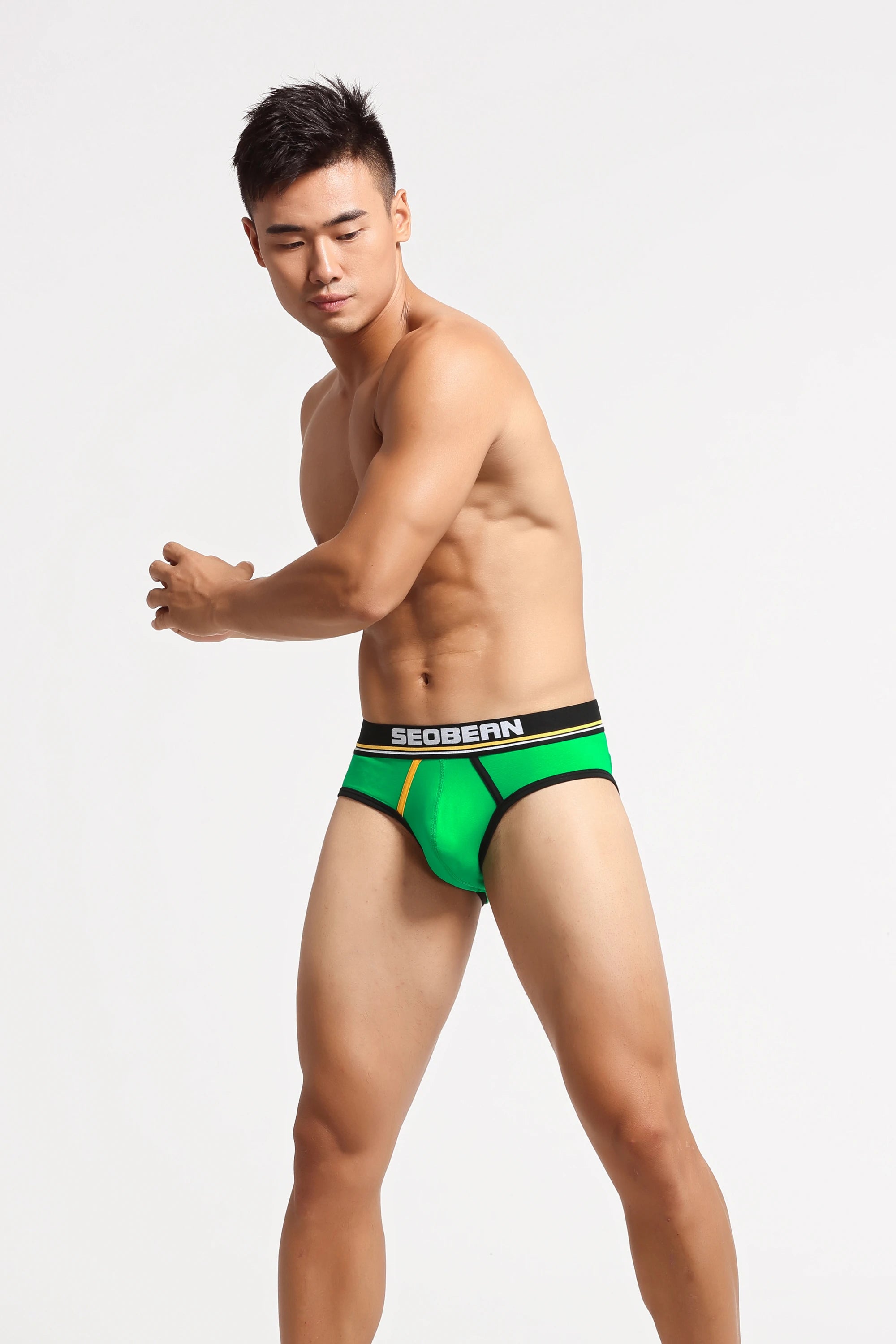 Men’s Low-Rise Cotton Briefs - 4inme
