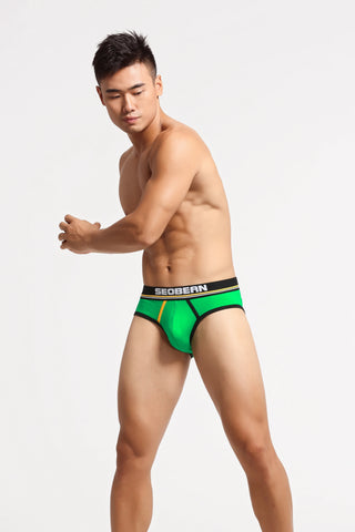 Men’s Low-Rise Cotton Briefs - 4inme
