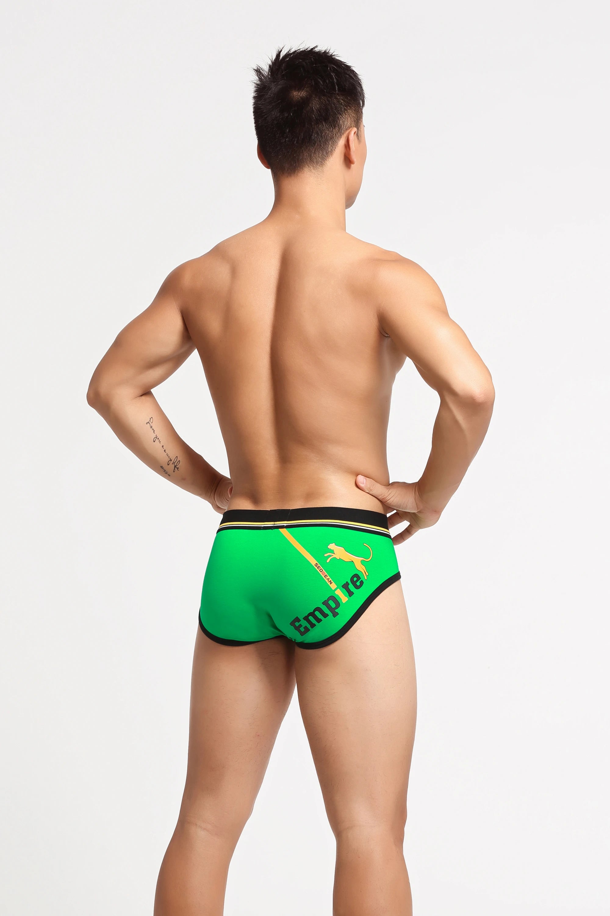 Men’s Low-Rise Cotton Briefs - 4inme