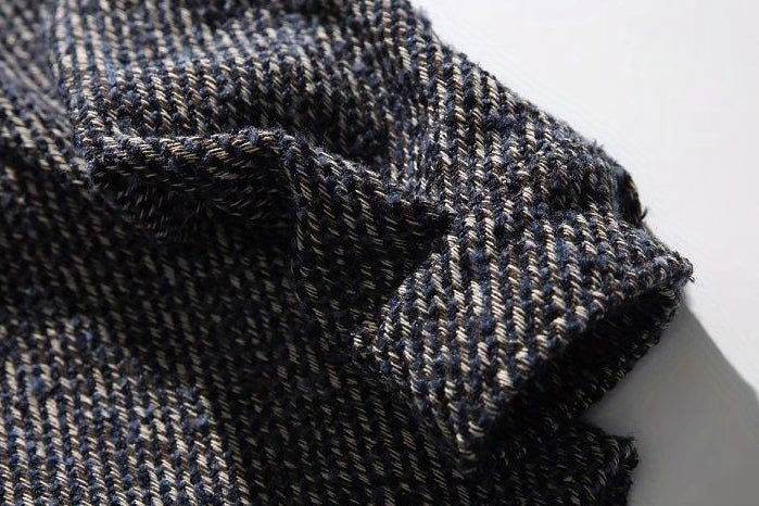 Loose Fit Wool Shirt Jacket for Men – Japanese Retro Style - 4inme