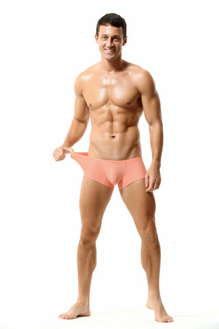 Men’s Breathable Solid Color Boxer Briefs - 3-Pack