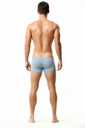 Men’s Breathable Solid Color Boxer Briefs - 4inme