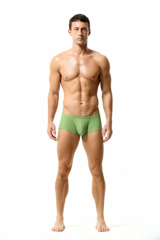 Men’s Breathable Solid Color Boxer Briefs - 3-Pack