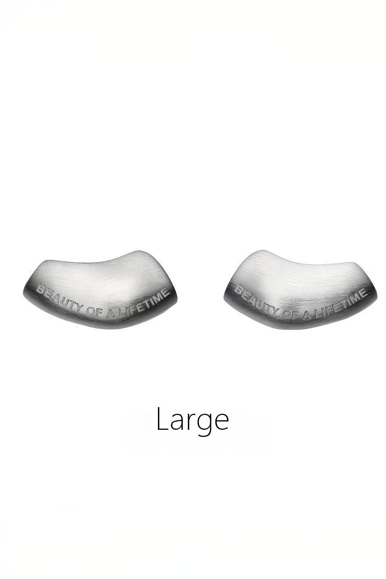 Modern Arc Earrings - Satin Finish Minimalist Jewelry,Unisex Style - 4inme