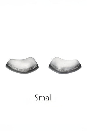 Modern Arc Earrings - Satin Finish Minimalist Jewelry,Unisex Style - 4inme