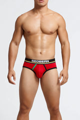 Mandlige lavt-bundne bomuldsoverdel