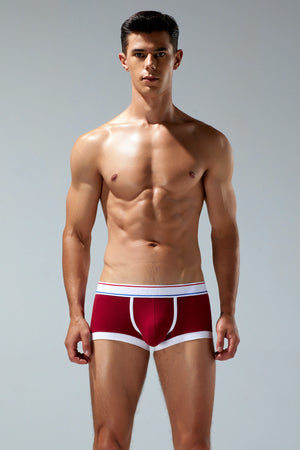 Men’s Solid Cotton Boxer Shorts – Simple & Comfortable Design - 4inme