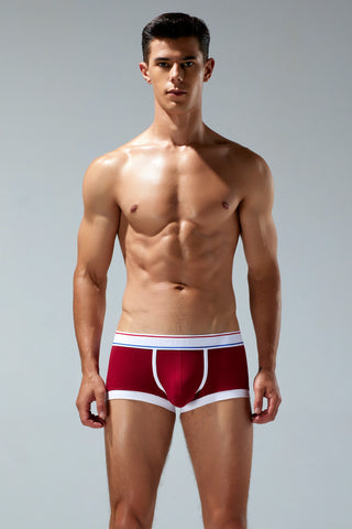 Men’s Solid Cotton Boxer Shorts – Simple & Comfortable Design