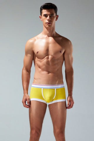 Men’s Solid Cotton Boxer Shorts – Simple & Comfortable Design