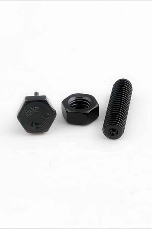 Nut and Bolt Stud Earrings for a Bold Industrial Look - 4inme