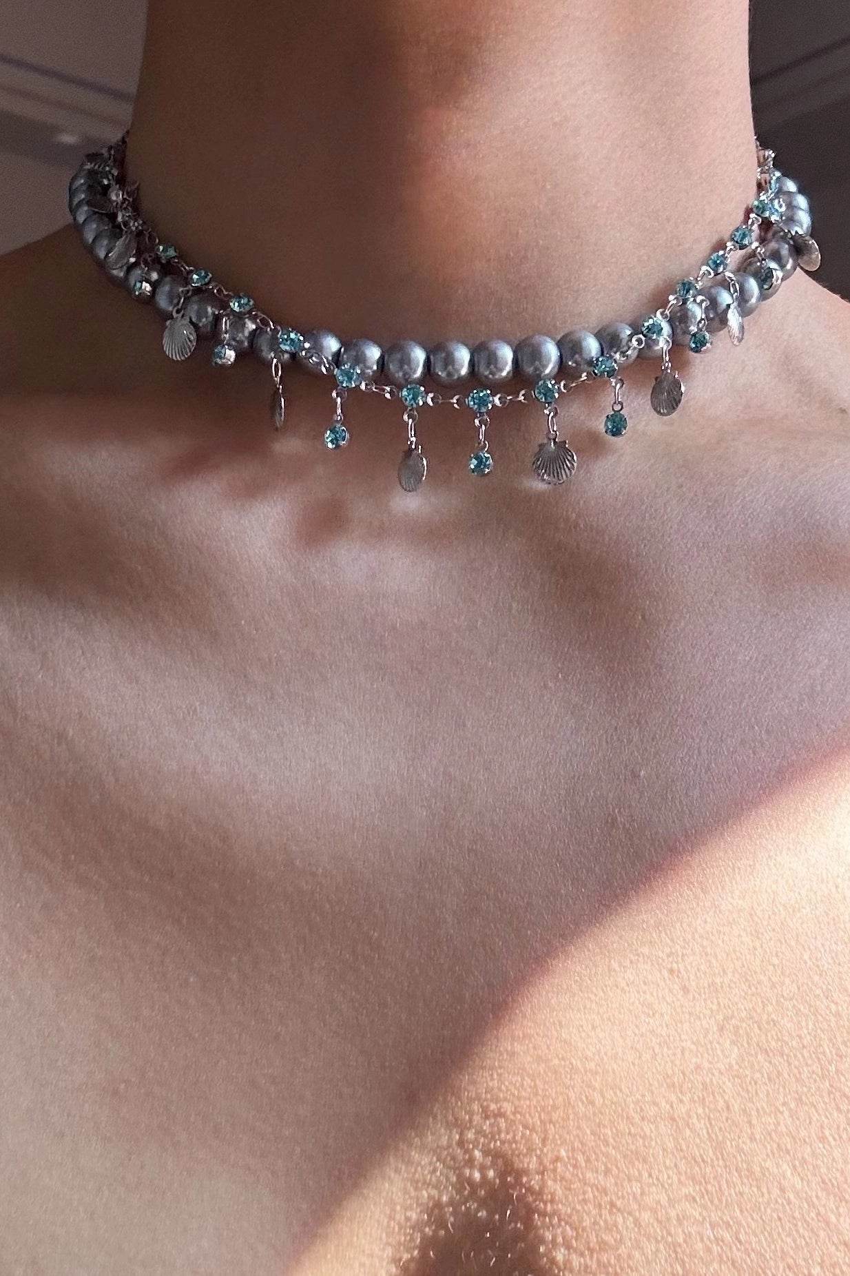 Ocean Wave Pendant Necklace - 4inme