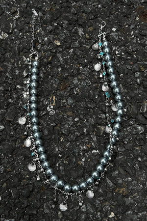 Ocean Wave Pendant Necklace - 4inme