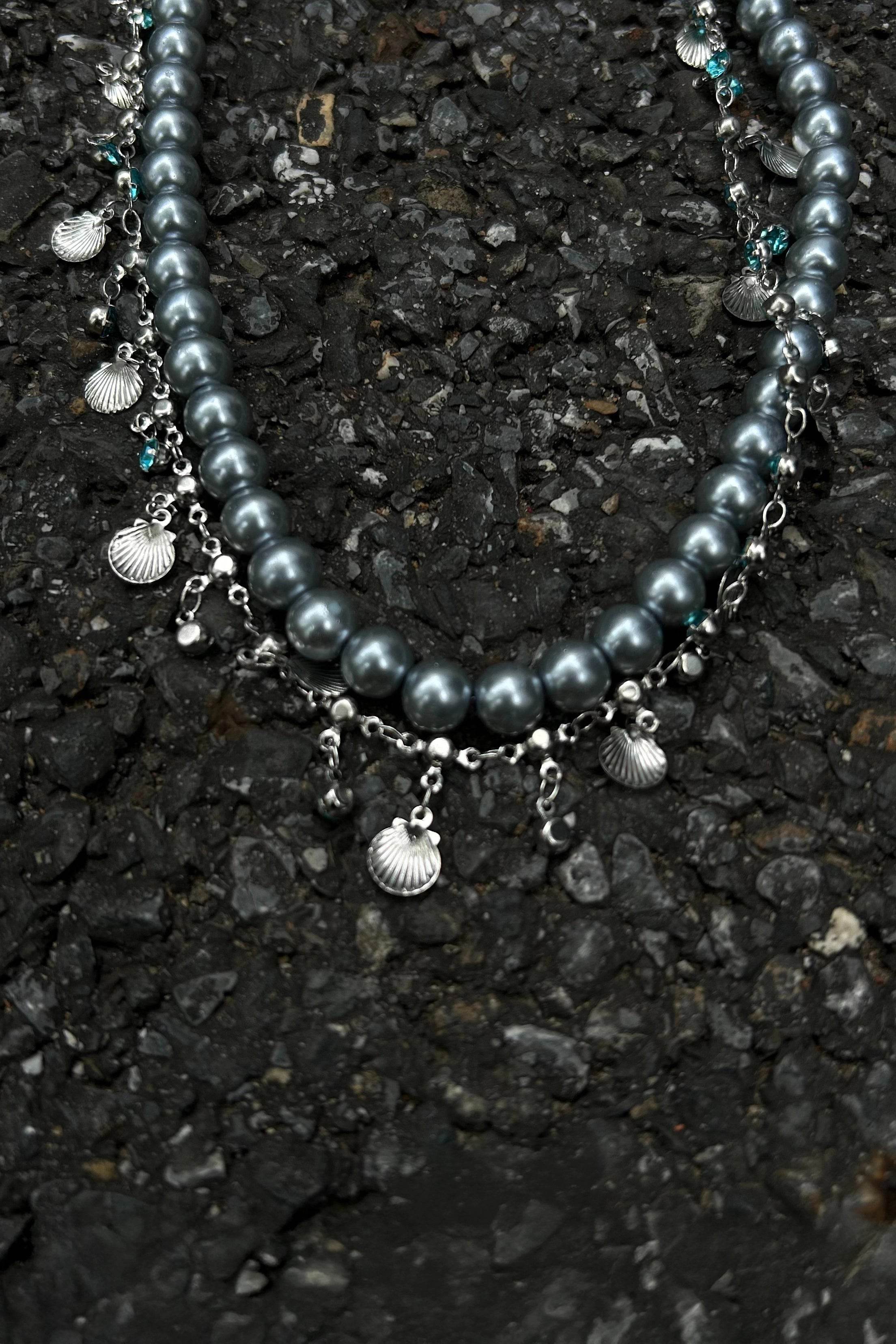 Ocean Wave Pendant Necklace - 4inme