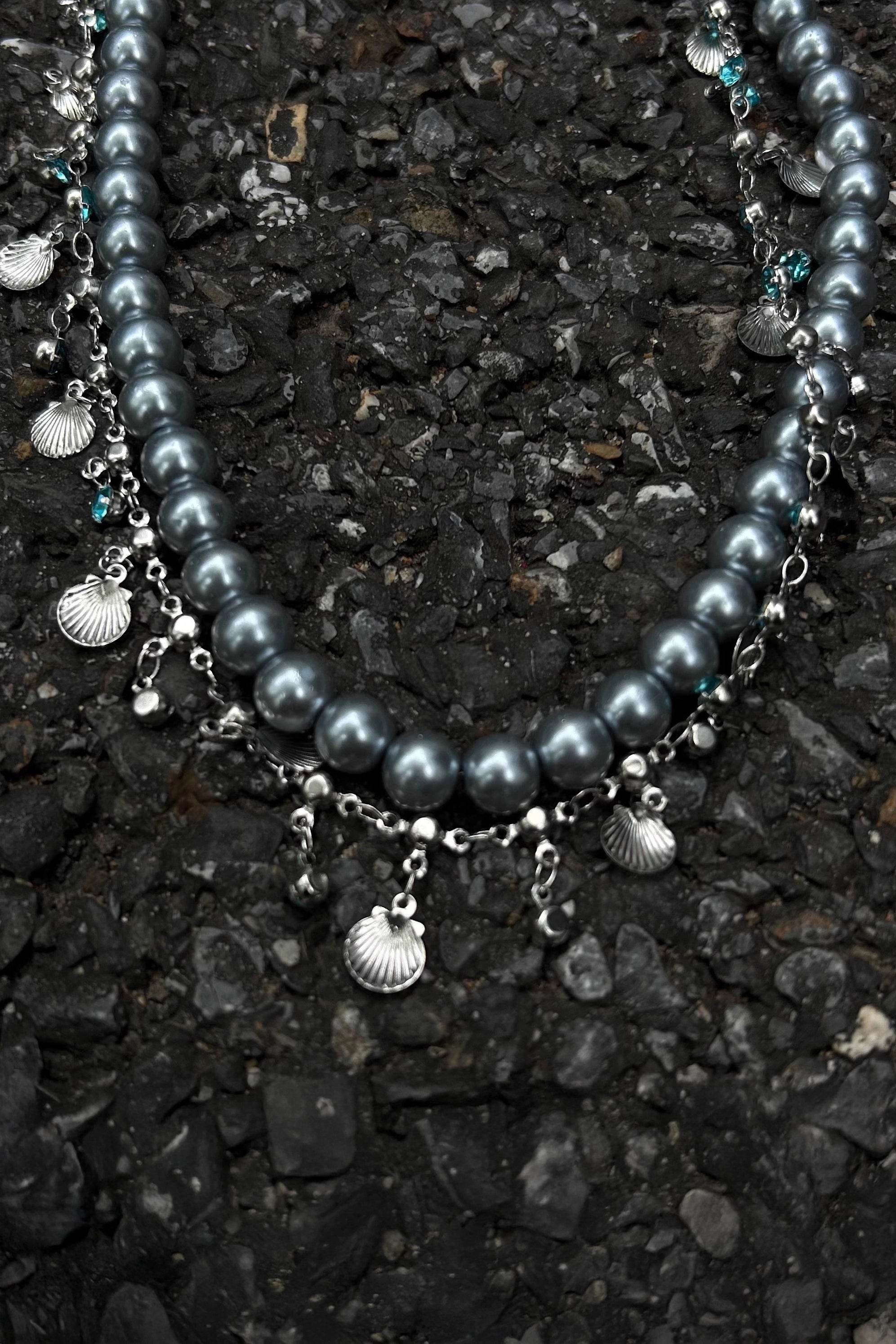 Ocean Wave Pendant Necklace - 4inme