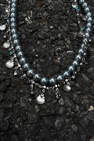 Ocean Wave Pendant Necklace - 4inme