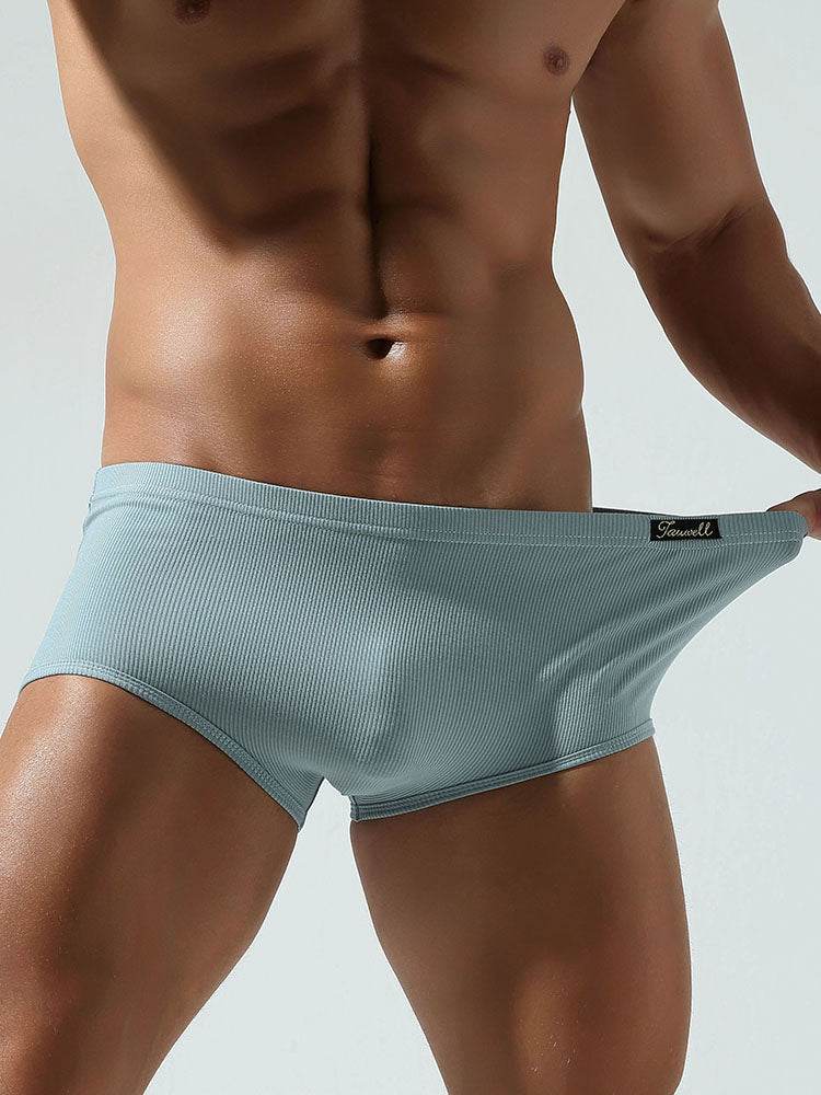 Men’s Cotton Boxer Briefs 3-Pack – Solid Color, Minimalist Style - 4inme