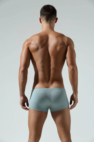 Men’s Cotton Boxer Briefs 3-Pack – Solid Color, Minimalist Style - 4inme