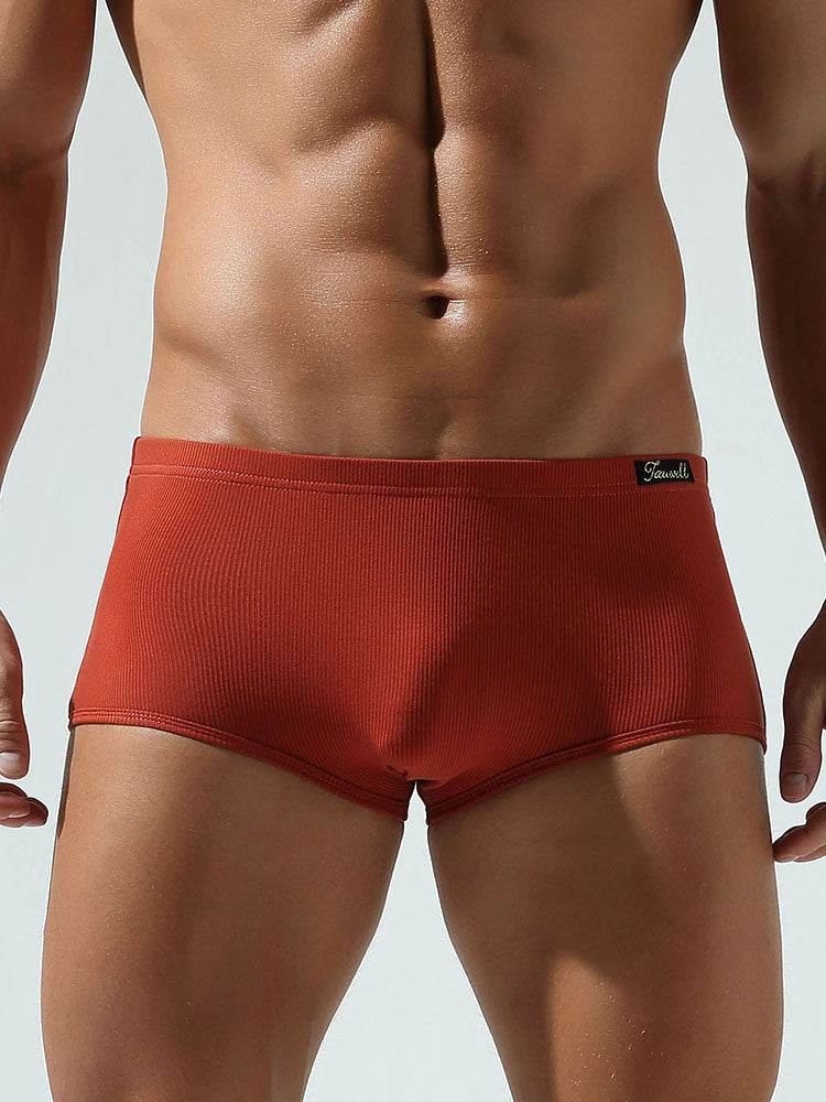 Men’s Cotton Boxer Briefs 3-Pack – Solid Color, Minimalist Style - 4inme