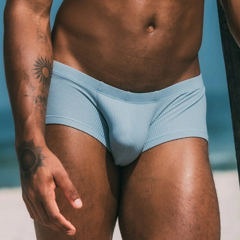 Men’s Breathable Solid Color Boxer Briefs - 3-Pack
