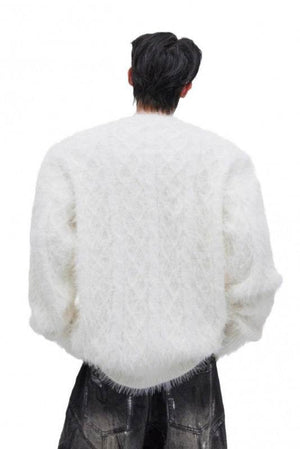 Oversized Solid Color Sweater – Cozy & Relaxed Knit Top - 4inme