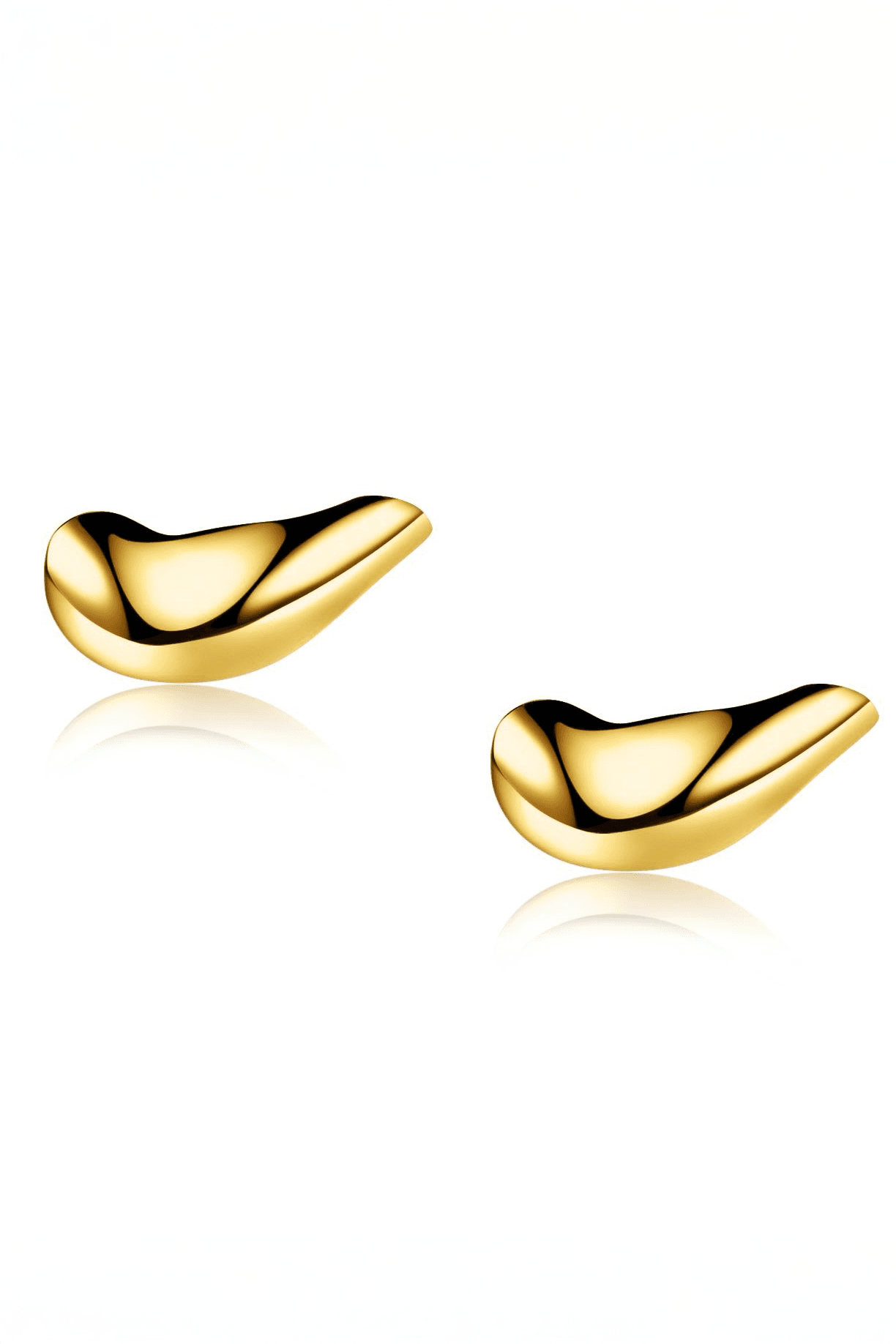 Sleek Minimalist Earrings with Drop Design - 4inme