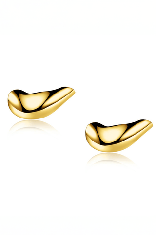 Sleek Minimalist Earrings with Drop Design - 4inme