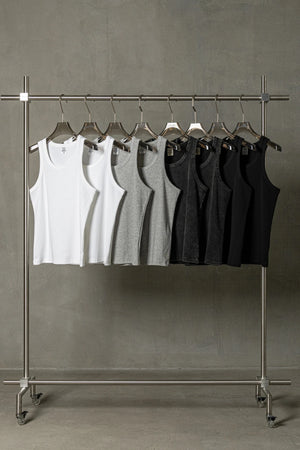 Summer Tank Top – Minimalist, Loose-Fit Workout Vest - 4inme