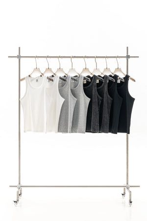 Summer Tank Top – Minimalist, Loose-Fit Workout Vest - 4inme