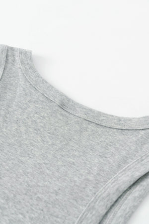 Summer Tank Top – Minimalist, Loose-Fit Workout Vest - 4inme