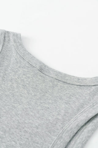 Summer Tank Top – Minimalist, Loose-Fit Workout Vest