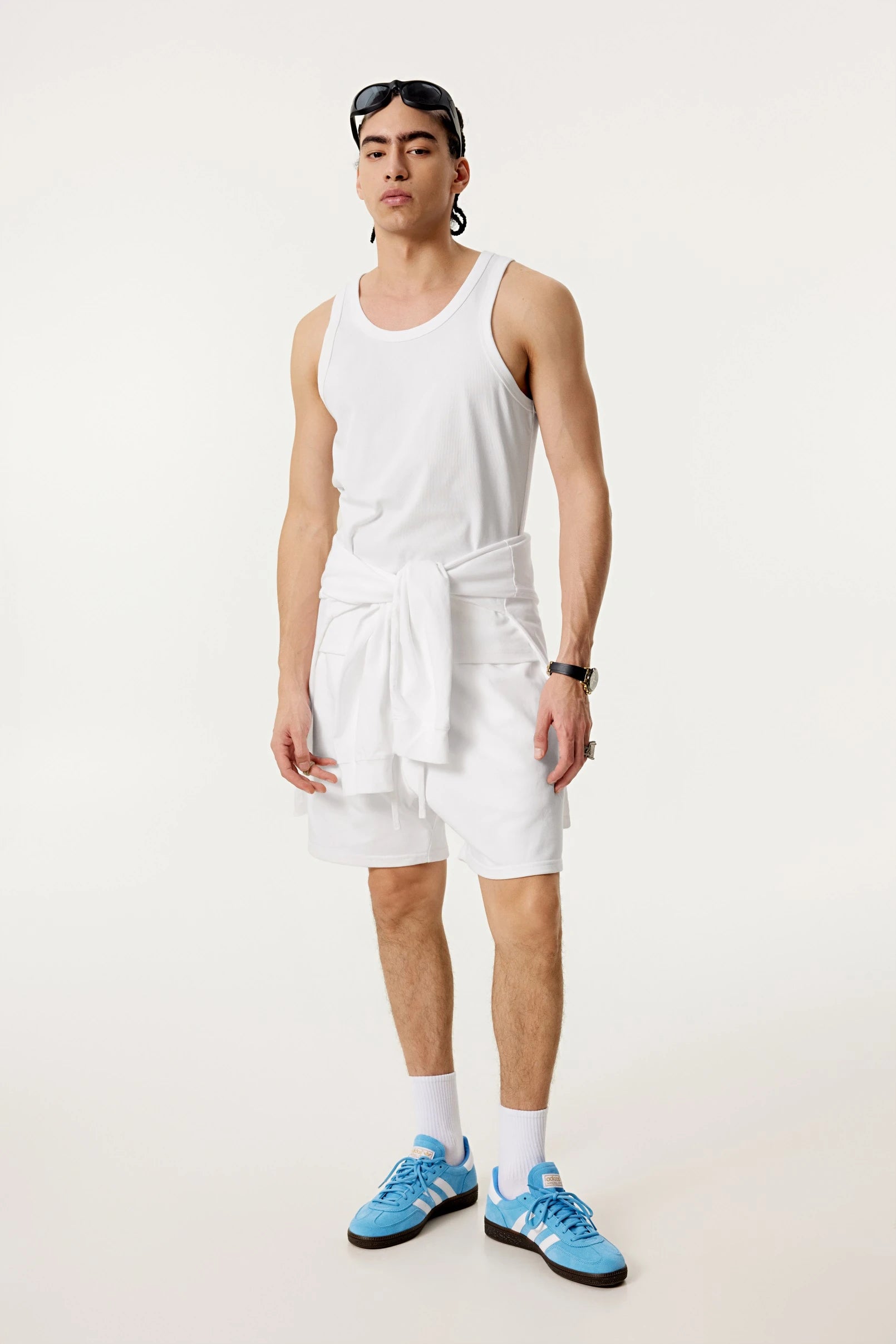 Summer Tank Top – Minimalist, Loose-Fit Workout Vest - 4inme