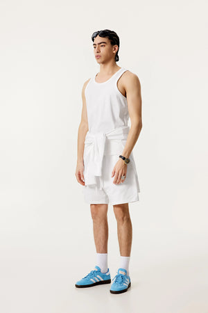 Summer Tank Top – Minimalist, Loose-Fit Workout Vest - 4inme