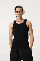 Summer Tank Top – Minimalist, Loose-Fit Workout Vest - 4inme