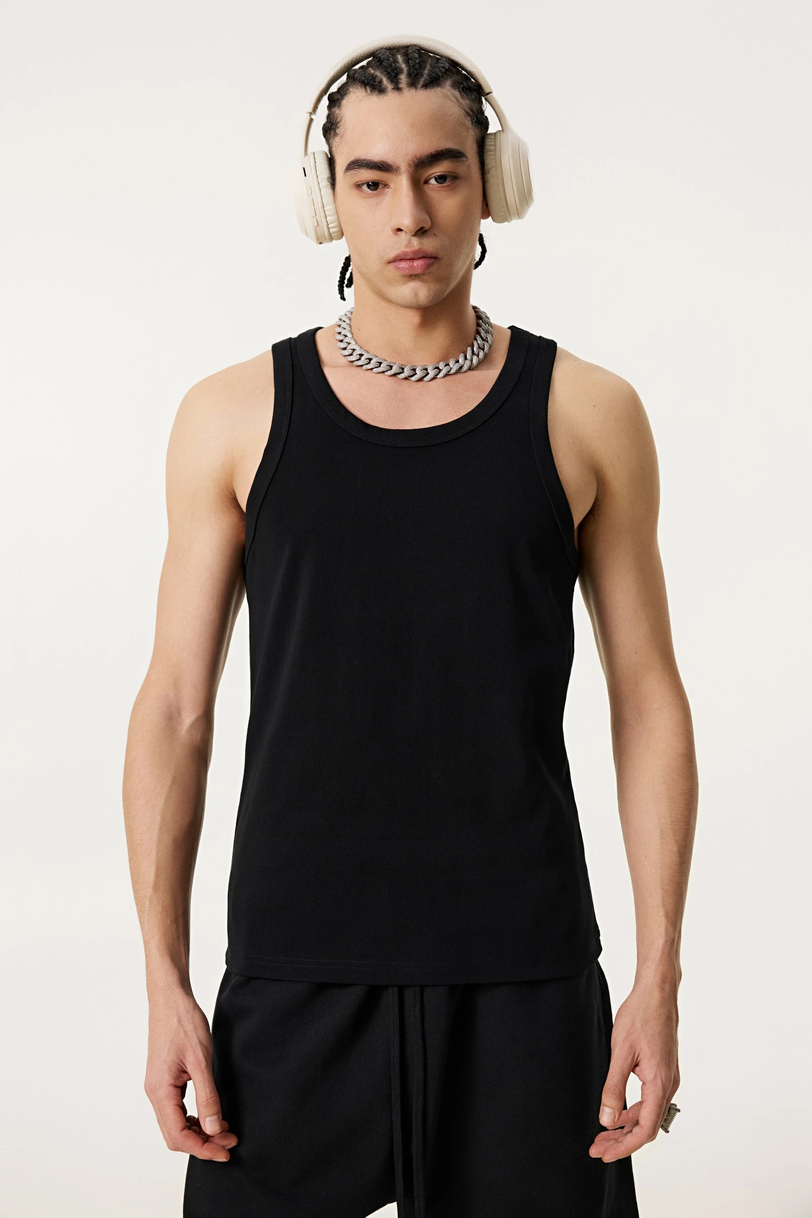 Summer Tank Top – Minimalist, Loose-Fit Workout Vest - 4inme