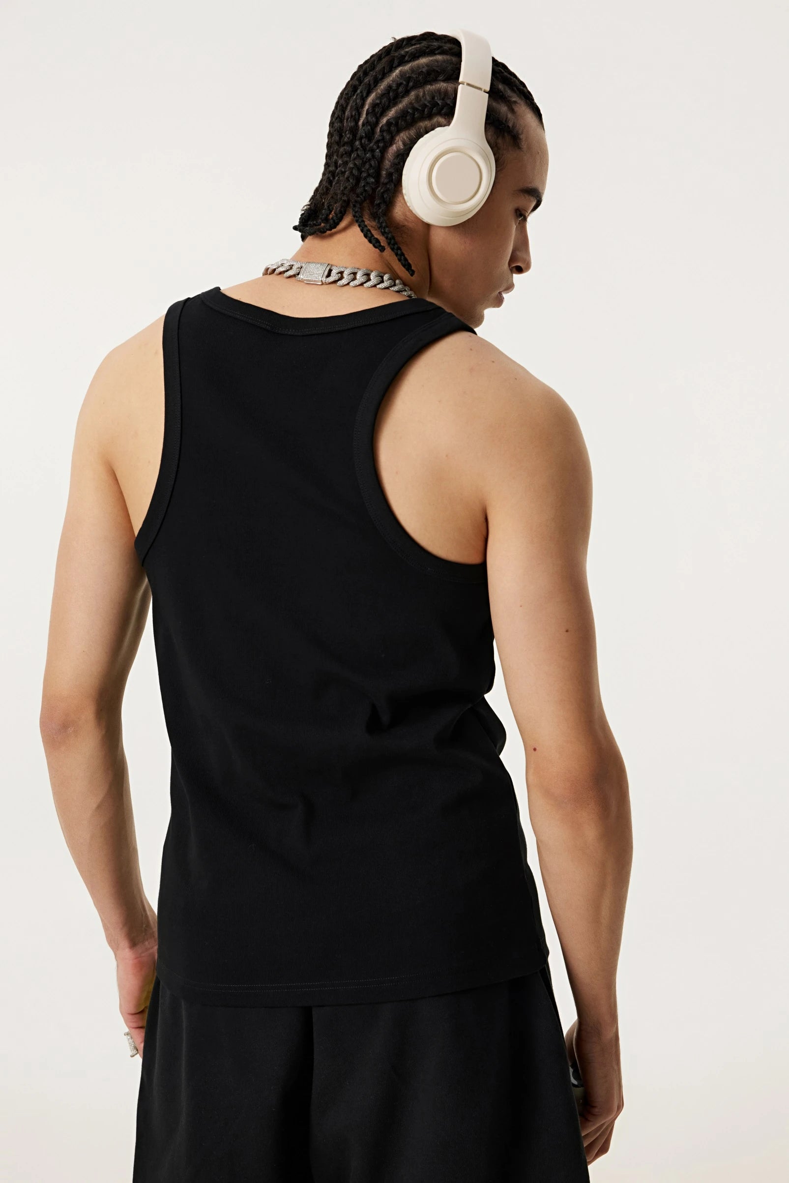 Summer Tank Top – Minimalist, Loose-Fit Workout Vest - 4inme