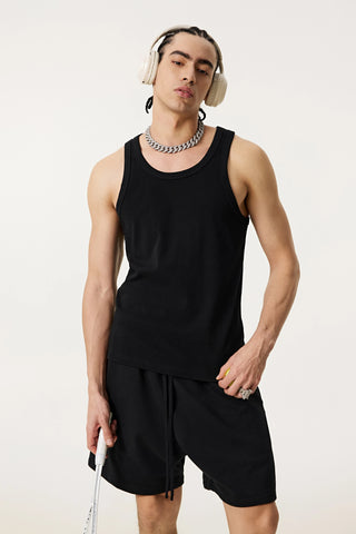 Summer Tank Top – Minimalist, Loose-Fit Workout Vest