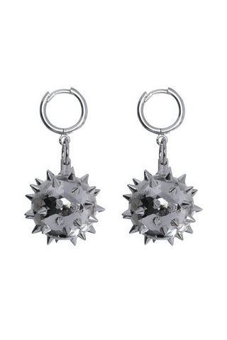 Warrior Kettingbal Oorbellen – Stoer & Unisex Statement Sieraad (Set)