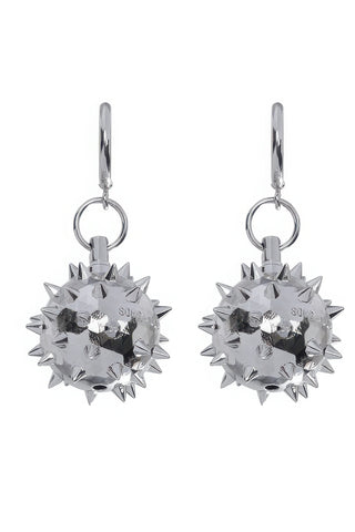 Warrior Kettingbal Oorbellen – Stoer & Unisex Statement Sieraad (Set)