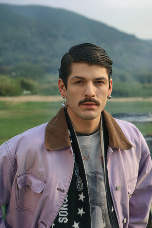 Warrior Chain Ball Earrings – Edgy & Unisex Statement Piece (Pair) - 4inme