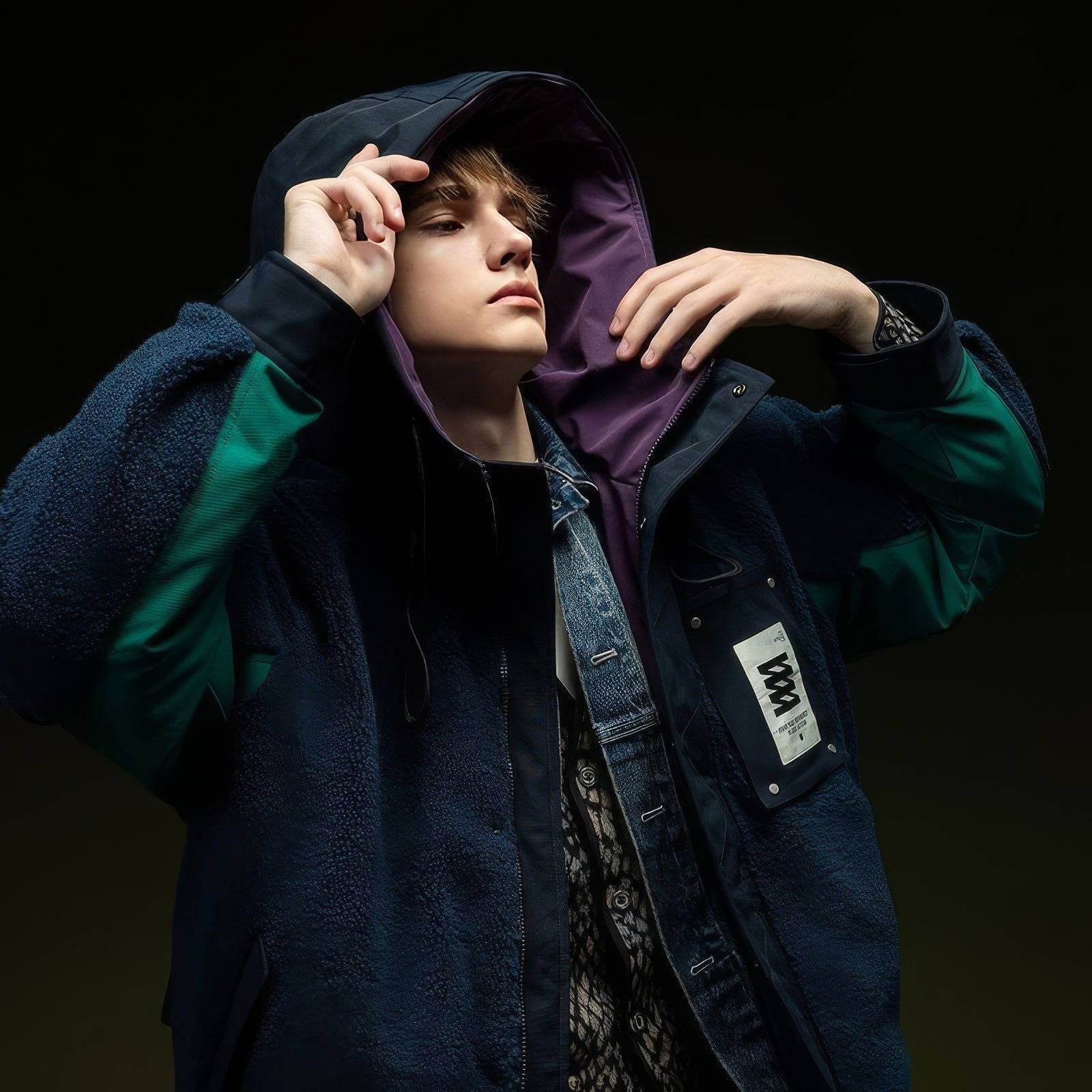 Winter Men’s Fleece Lined Short Puffer Jacket - 4inme