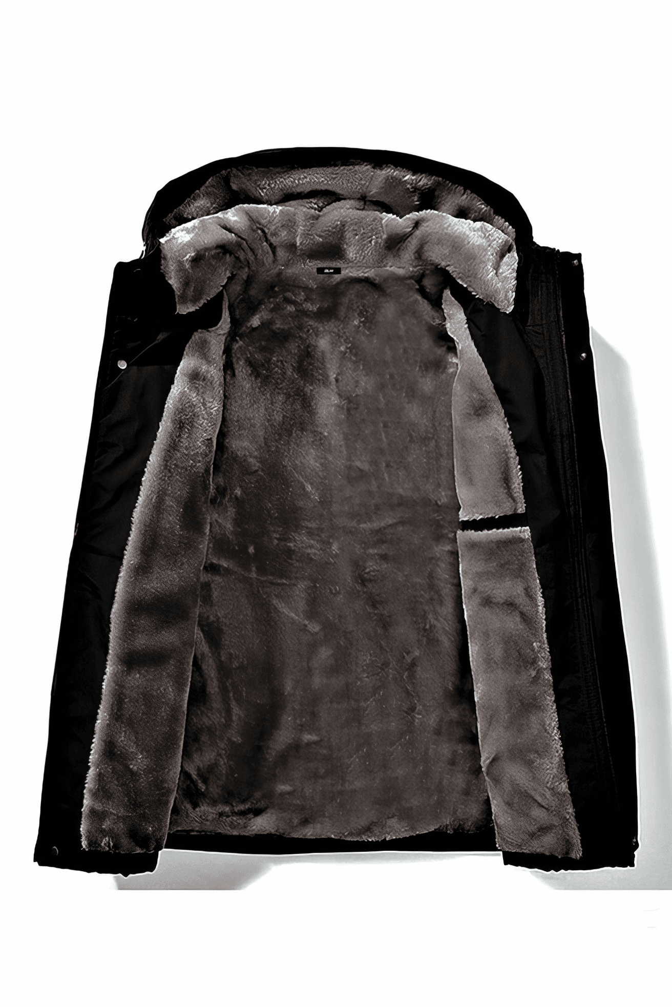 Winter Work Jacket for Men – Hooded, Warm, Fleece Lined - 4inme