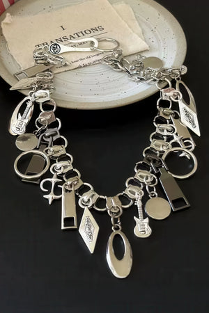 Zipper Necklace – Minimalist & Versatile Design - 4inme