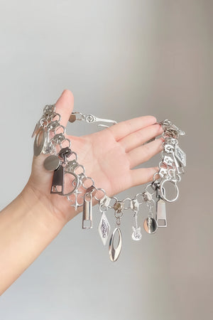 Zipper Necklace – Minimalist & Versatile Design - 4inme